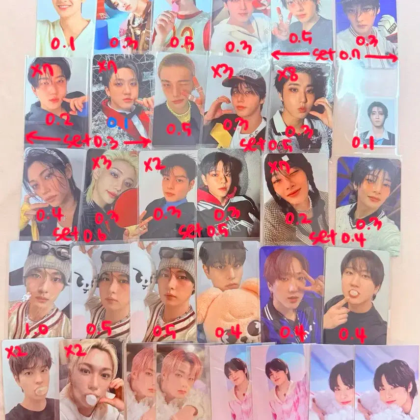 스트레이키즈 스키즈 포토카드 포카 양도 아이엔 팬즈샵 영통 사웨 아코디럭