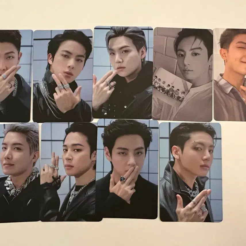 방탄 BTS 프루프 단체 JIMIN V 지민 뷔 정국 포토카드 일괄 양도