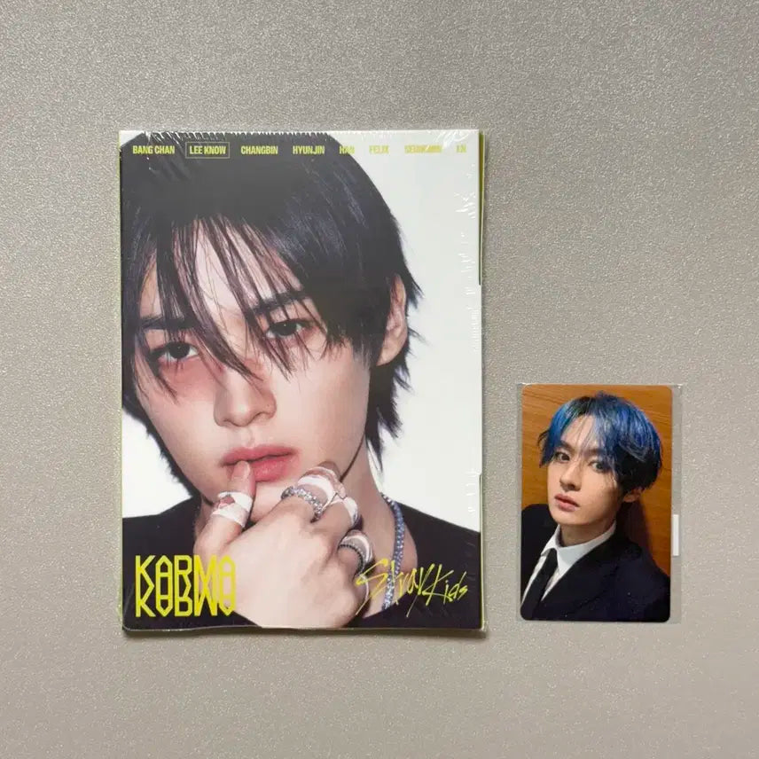 스키즈 KARMA아코디언 LUCKY DRAW 미개봉앨범+포카/ 리노