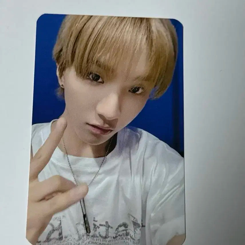 보넥도 운학 올리브영 특전 포카