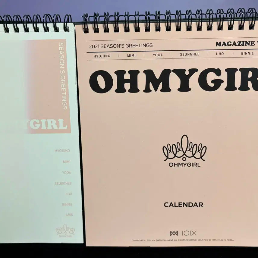 오마이걸 2021 시즌그리팅 판매합니다.