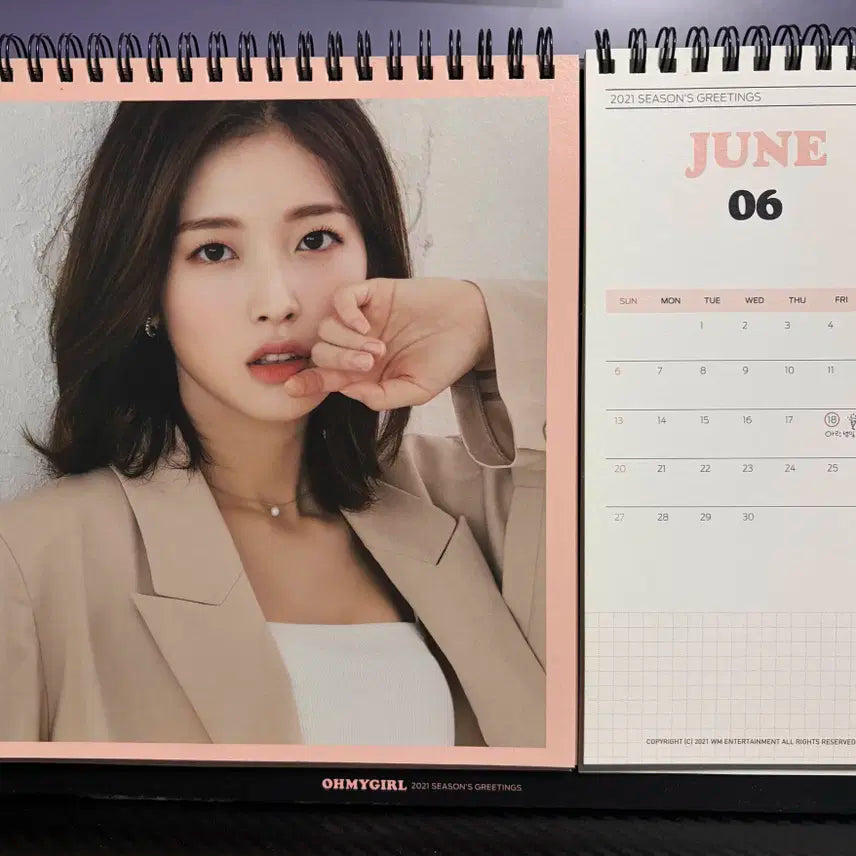 오마이걸 2021 시즌그리팅 판매합니다.