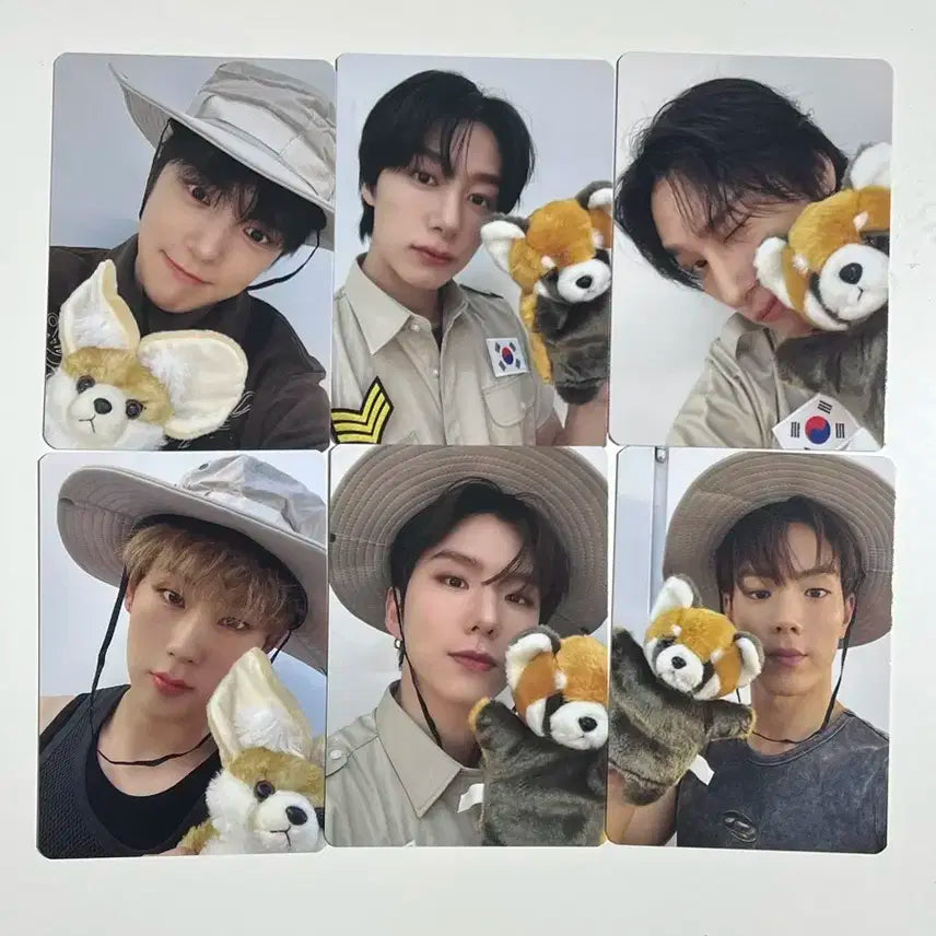 몬스타엑스 MONSTAX 애플뮤직 특전 포카 세트