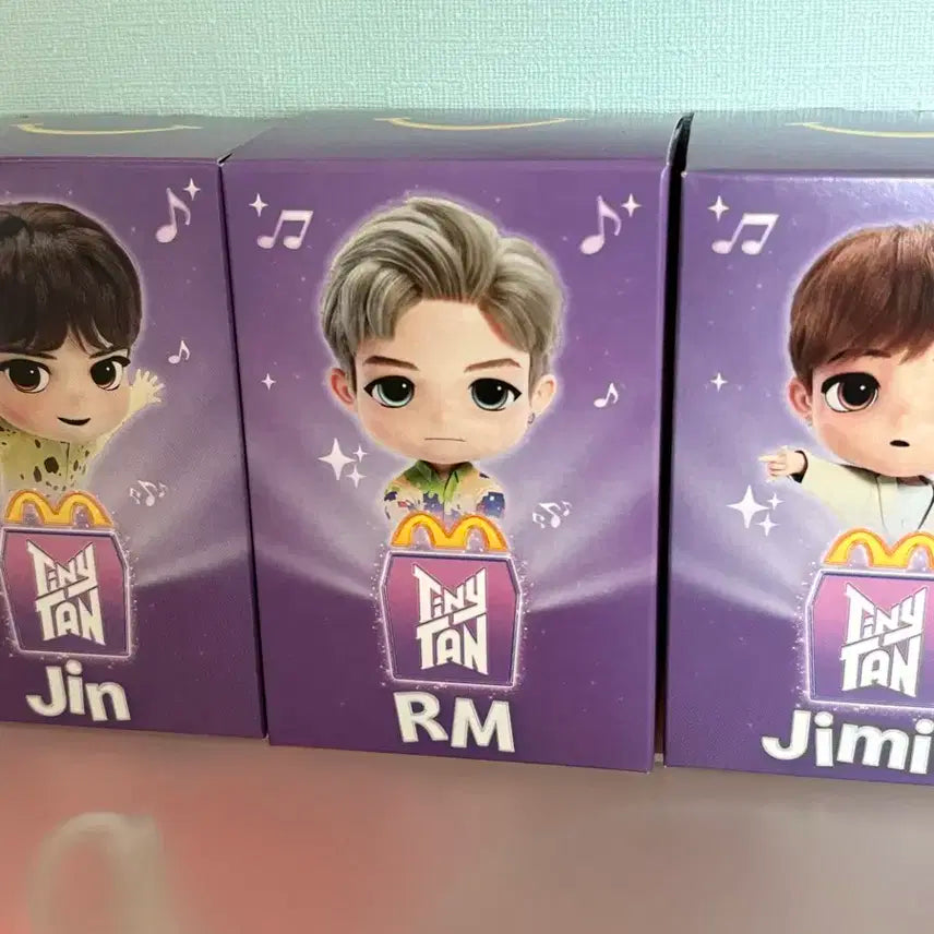 방탄 해피밀 3종 일괄