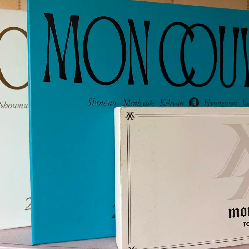 몬스타엑스 공굿 비공굿 앨범 네컷 키트