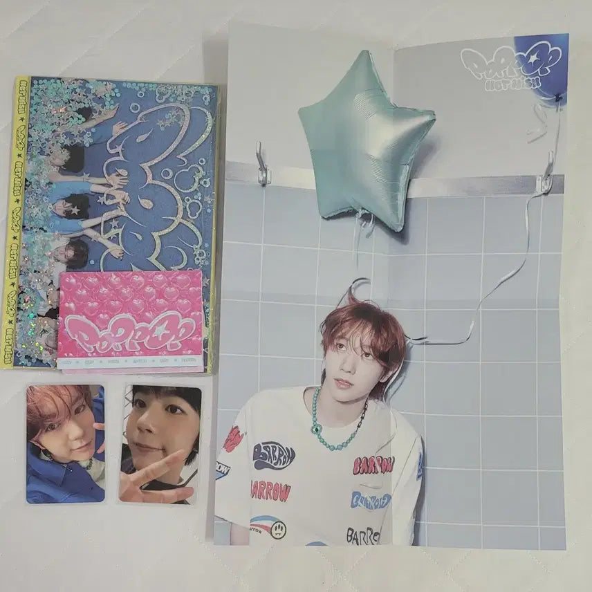 (료 세트)엔시티위시 팝팝 poppop 포토북 앨범 초회한정반 포카 풀셋