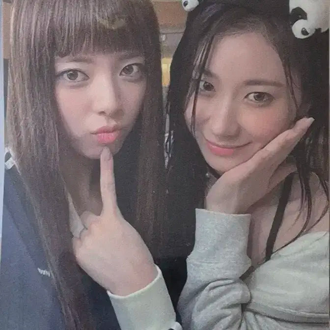 있지 채령 유나 유닛포카 골드 팝업