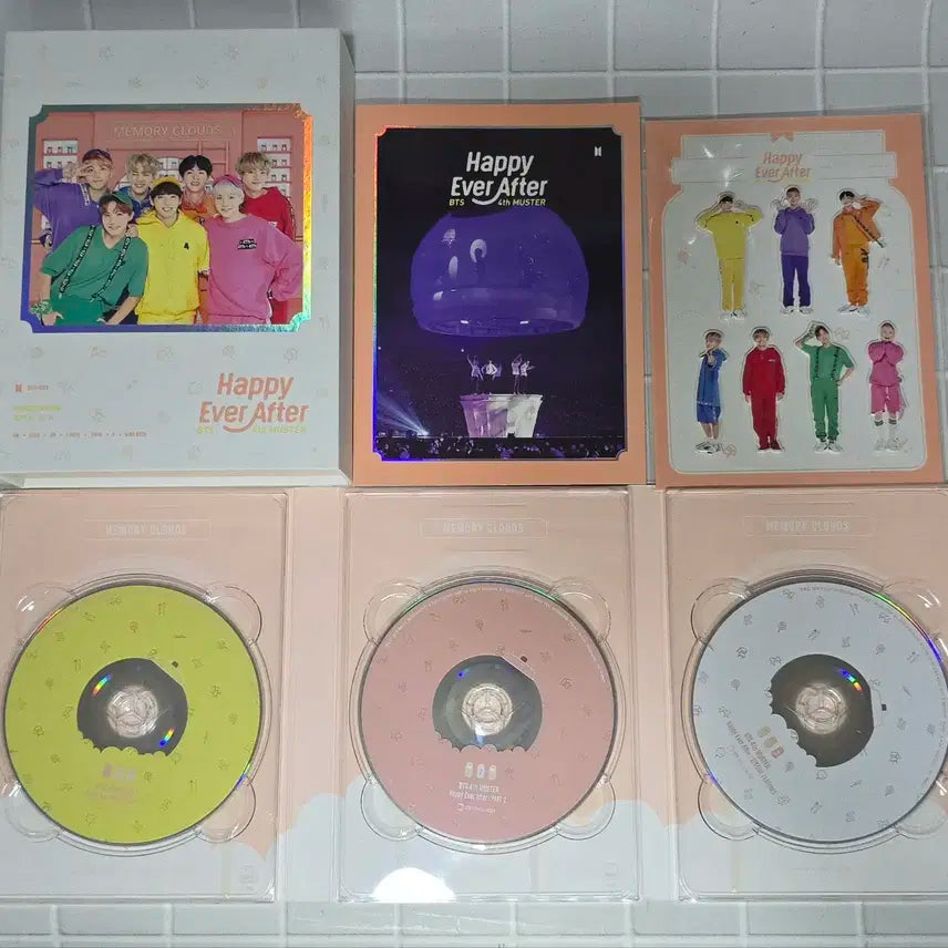 방탄소년단 머스터4기 블루레이 풀셋 스티커포함 bts muster 4th