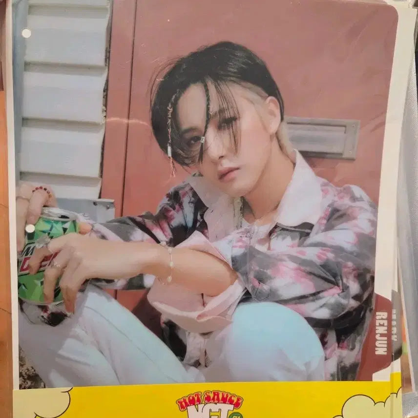 런쥔 맛 바인더 인덱스 엔시티드림