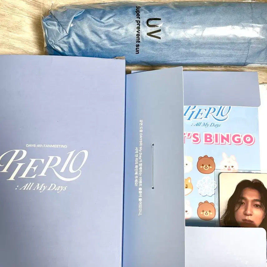 데이식스 10주년 팬미팅 키트 일괄 판매