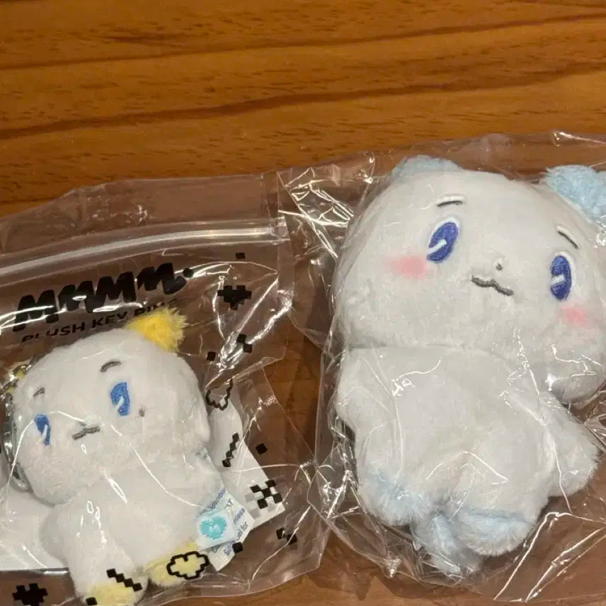 플레이브 므메미무 뫄 키링 인형+ 몌무 인형 일괄 10cm