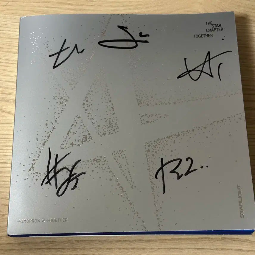투바투 TXT 정규 4집 별의 장 TOGETHER 싸인 앨범