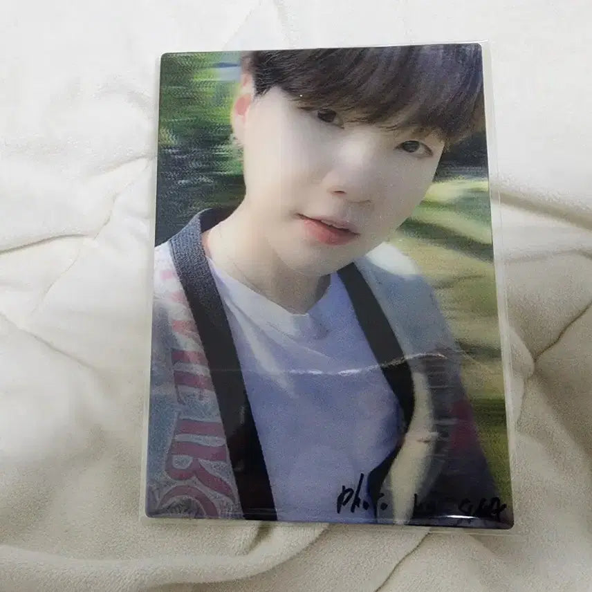 방탄 bts 슈가 윤기 be 퍼투댄 버터 렌티큘러