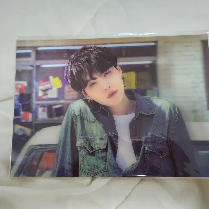 방탄 bts 슈가 윤기 be 퍼투댄 버터 렌티큘러