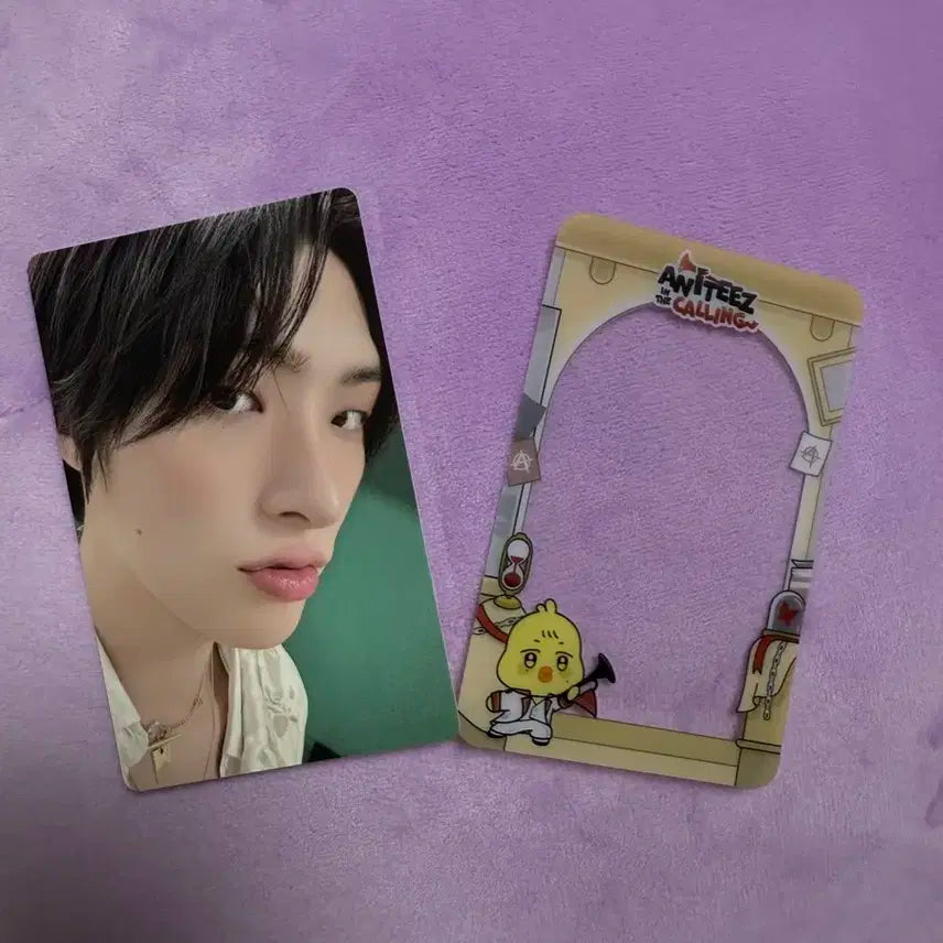 에이티즈 민기+뿅밍 포토카드 양도