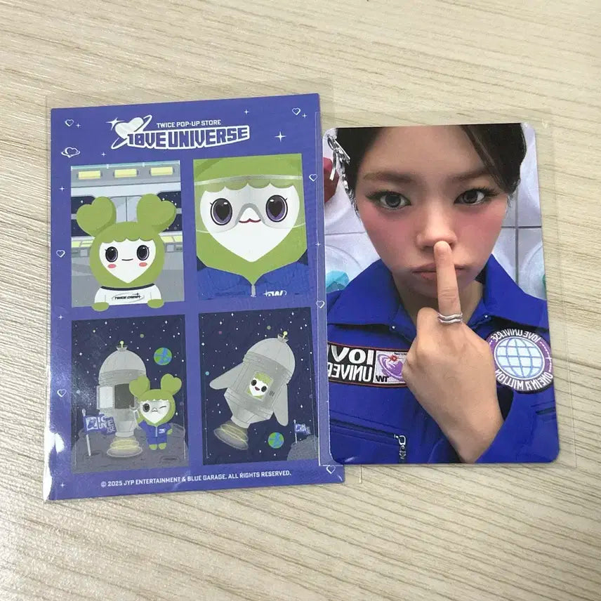 트와이스 10주년 팝업 특전 입장 코콕 포카 정연 set