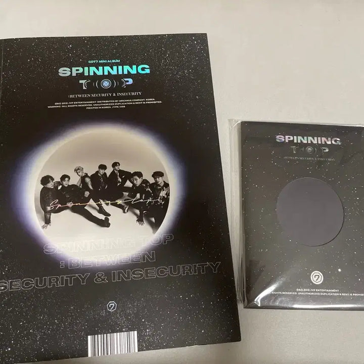 GOT7 Spinning Top 앨범