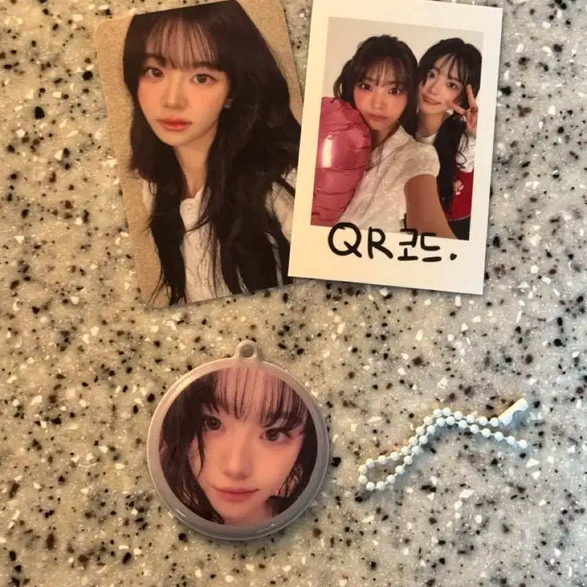 qwer팝업 쵸단특전 2주차 포카+말랑키링 +폴라로이드 QR코드 일괄판매