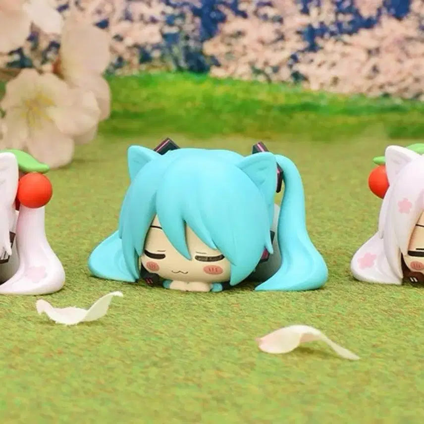 보컬로이드 세가 하츠네 미쿠 오히루네코 고양이 피규어 개봉 새상품