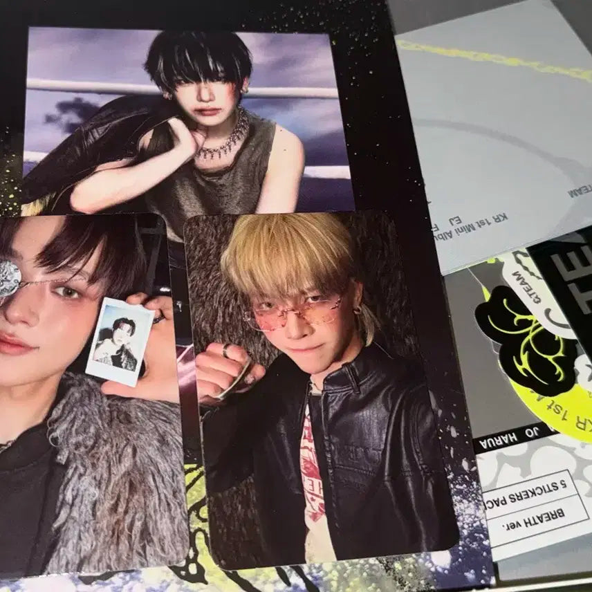 앤팀 친필싸인앨범 &team signed album