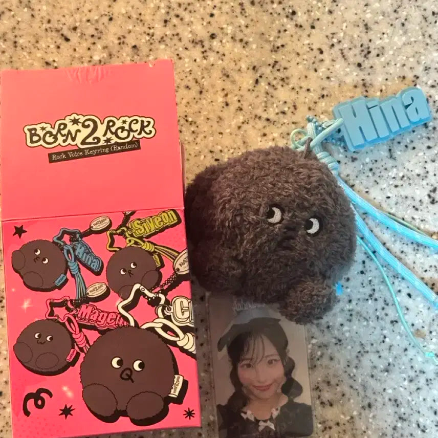 QWER 락보이스 키링 히나 새상품 포카포함