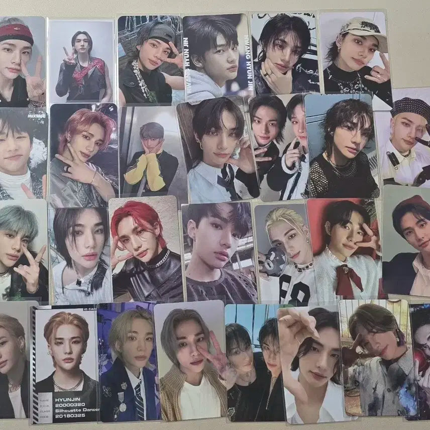 일괄) 스트레이키즈 현진포카 믹스테잎 도미네이트 아이엠유 크이블