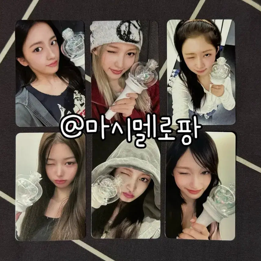 아이브 응원봉 ver.2 포카 포토카드 ive 공식 콘서트 다이브