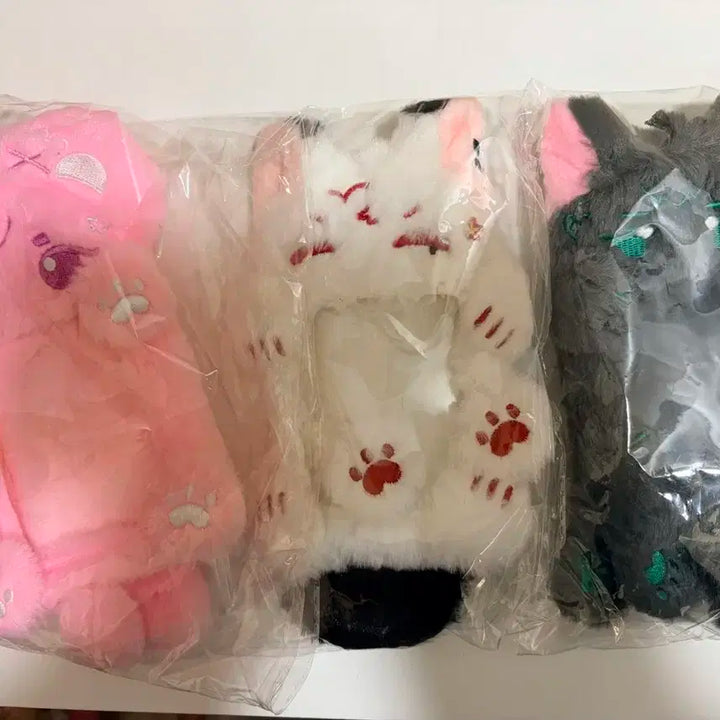 플레이브 털인형 포카홀더