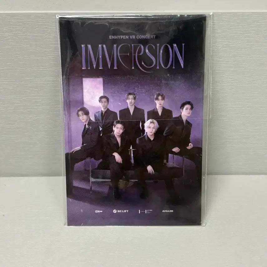 엔하이픈 정원 1주차 vr 포카 미개봉