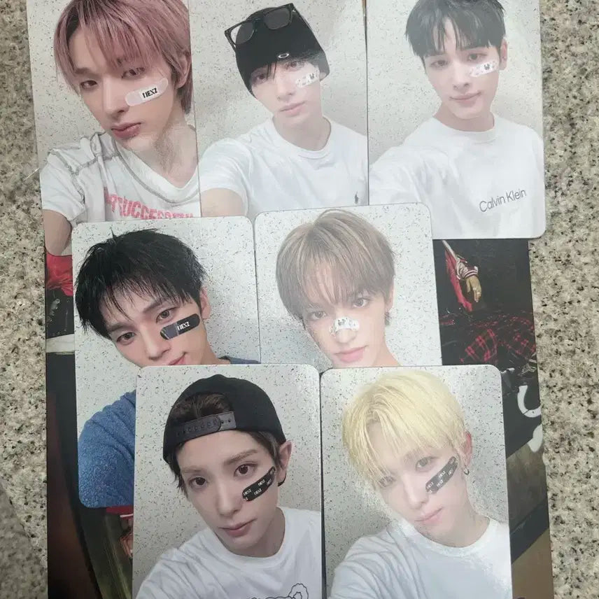 넥스지 1주차 뮤뱅 공방 포카+엽서