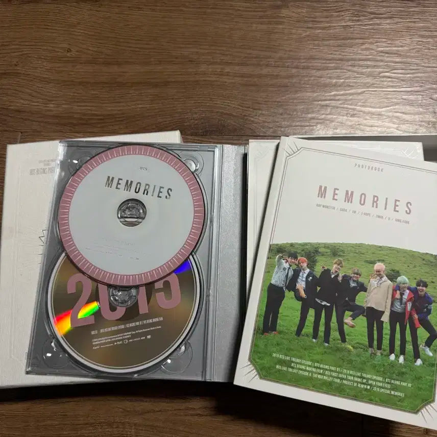 방탄소년단 BTS 메모리즈 2015 DVD 판매합니다