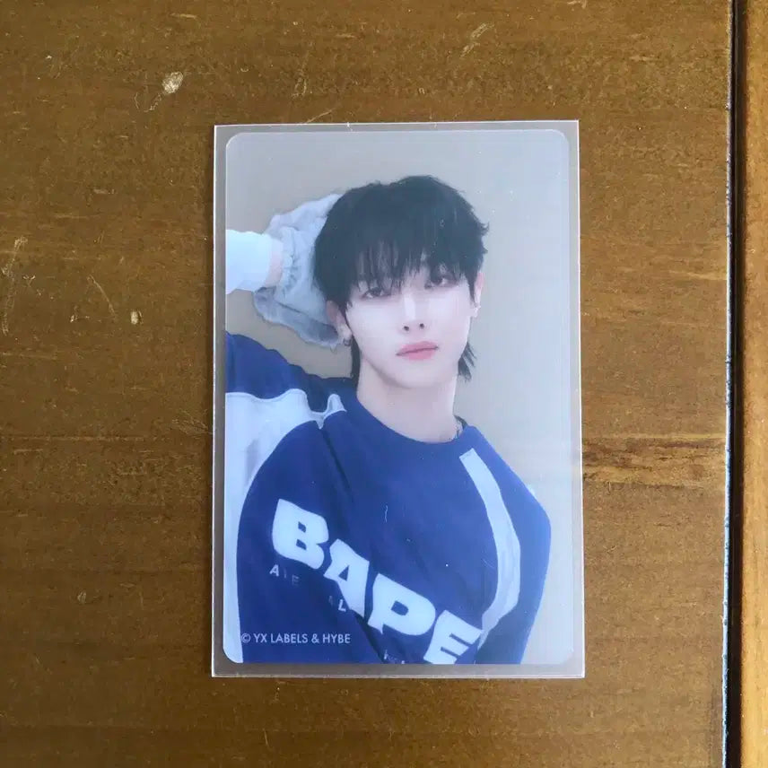 앤팀 앤데이 니콜라스 클리어 투명 포카 양도 판매 분철