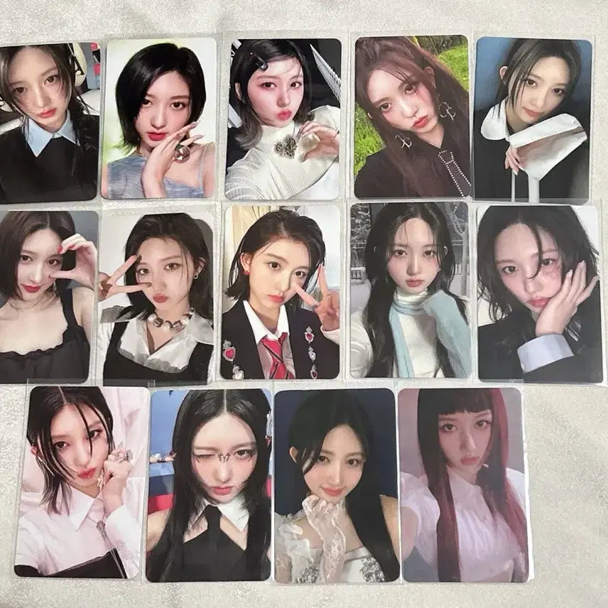 (일괄) 아이브 가을 포토카드 포카 공굿 앨포 미공포 스스퀘 스타쉽 앺뮤