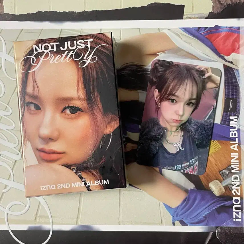 미개봉) 이즈나 유사랑 앨범+공방포카