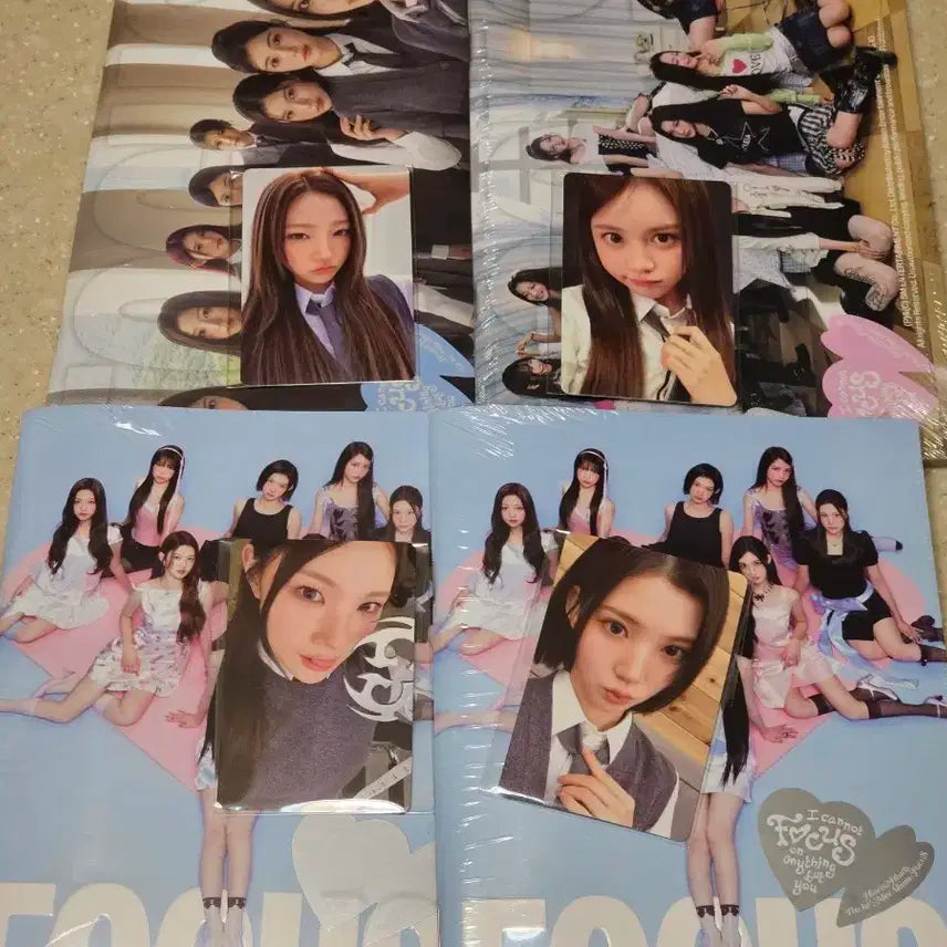 하츠투하츠 포커스 미개봉 앨범 일괄