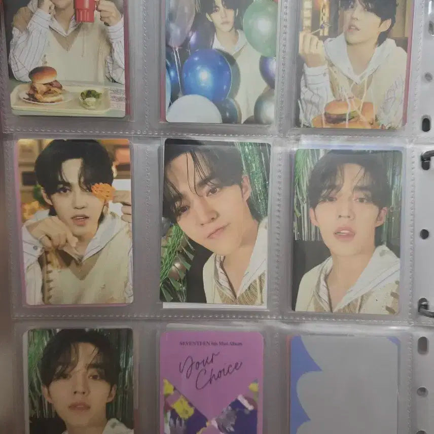 세븐틴 에스쿱스 생일포카 일괄양도 svt seventeen