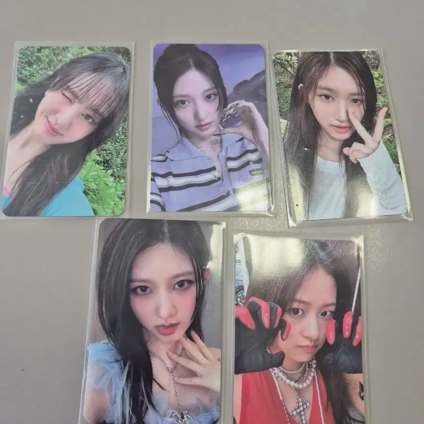 아이브 포토카드 5장 일괄