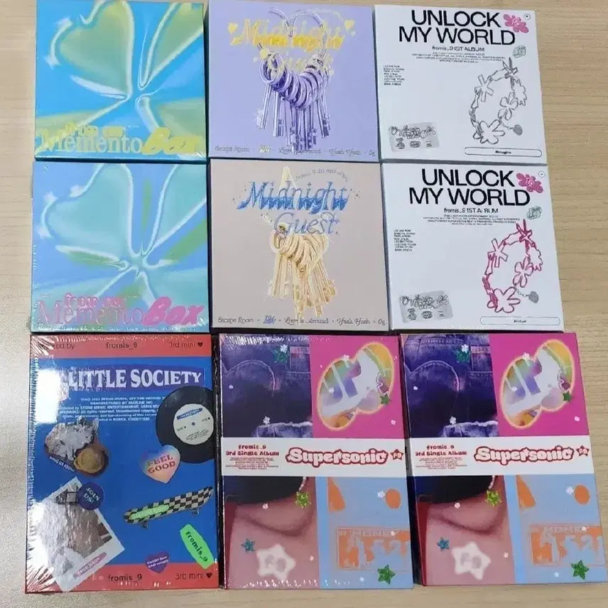 BUNJANG] Fromis_9 Bundle Set Kit Album / 급처)프로미스나인 키트