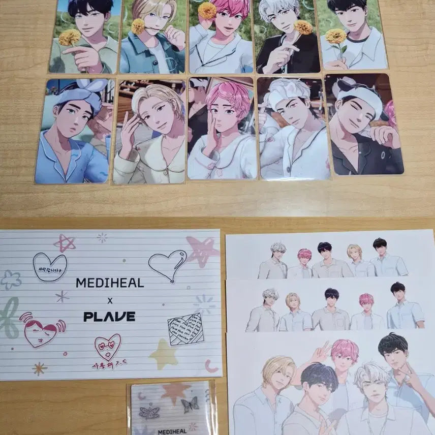 BUNJANG] PLAVE Mediheal Photocard Bundle Set / 플레이브 메디힐