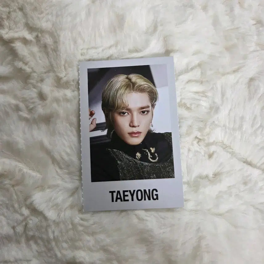 BUNJANG] NCT 127 Taeyong Fact Check Folding Photocard / nct 127