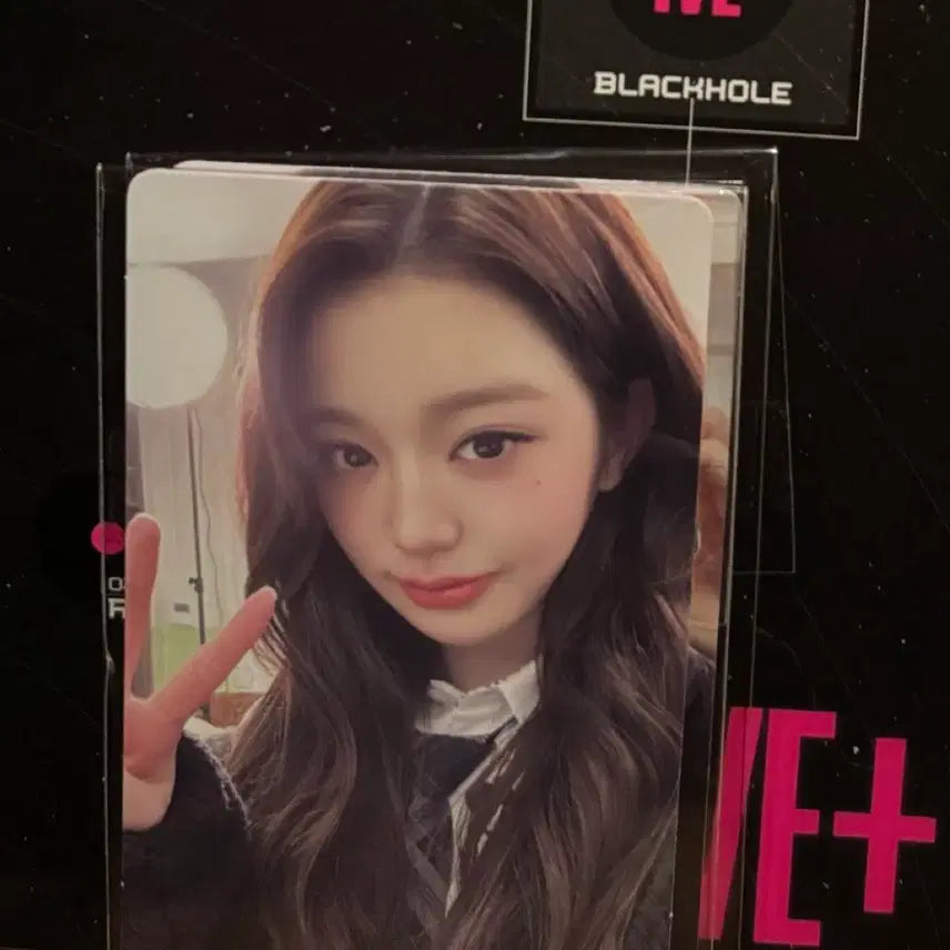 BUNJANG] IVE Wonyoung Broadcast Photocard / 아이브 블랙홀 공방포카
