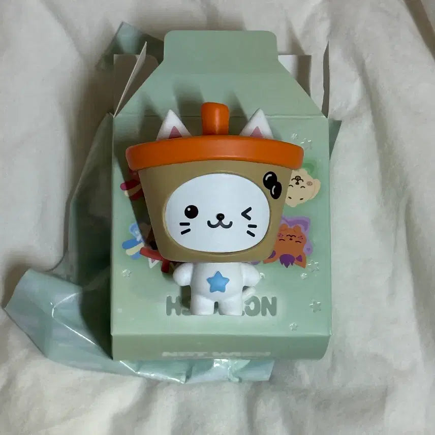 NCTWISH WISH BAKERY MD POPUP ユウシ バブルニャン BUNJANG] NCT WISH Bakery Pop-Up Yushi Bubble Nyan Figure / 엔시티