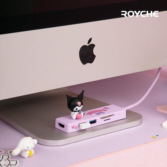 ** Royce Sanrio Characters C Type USB SDTF Multi Hub