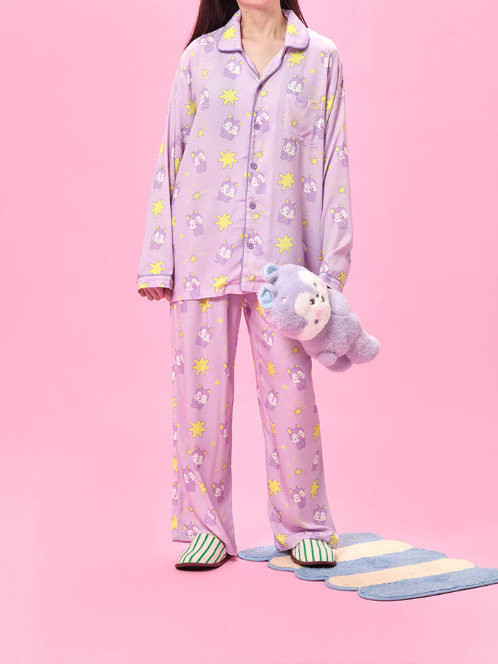 ** BT21 - Linefriendssquare The Journey Pajama Set (Version Choose)