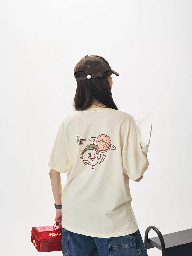 ** BT21 - Basic short-sleeved T-shirt (SHOOKY)