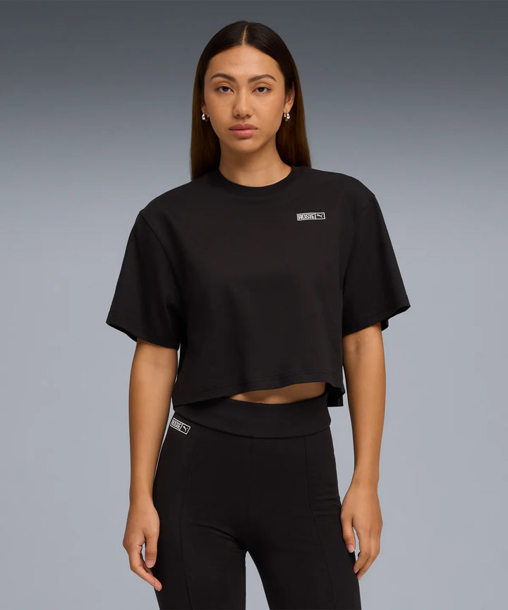 ** ROSE X PUMA - Relaxed T-shirt - Black / 633806-01