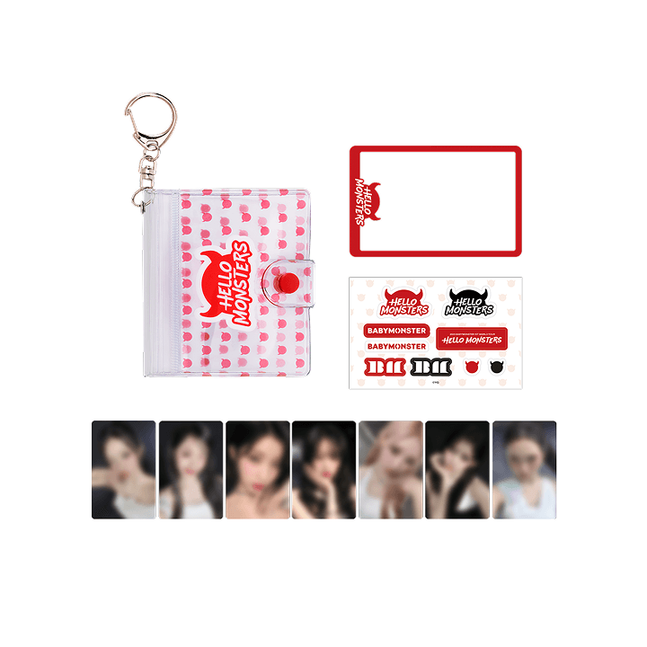 BABYMONSTER - "HELLOMONSTERSTOUR" PVC POUCH + DECO KIT