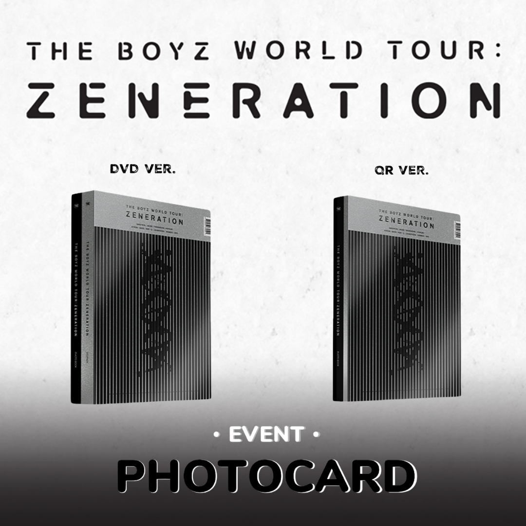 [Pre-Order] THE BOYZ 2ND WORLD TOUR : ZENERATION (DVD/QR) + Withmuu POB