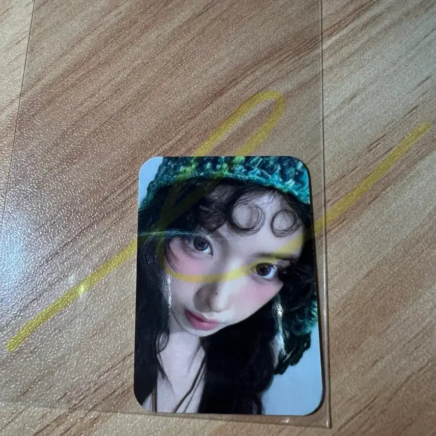 NMIXX 韓国　ポップアップ　ミッション　ミニ　トレカ　ジウ　jiwoo BUNJANG] NMIXX Heavy Serenades Pop-up Jiwoo Mission Photocard / 엔