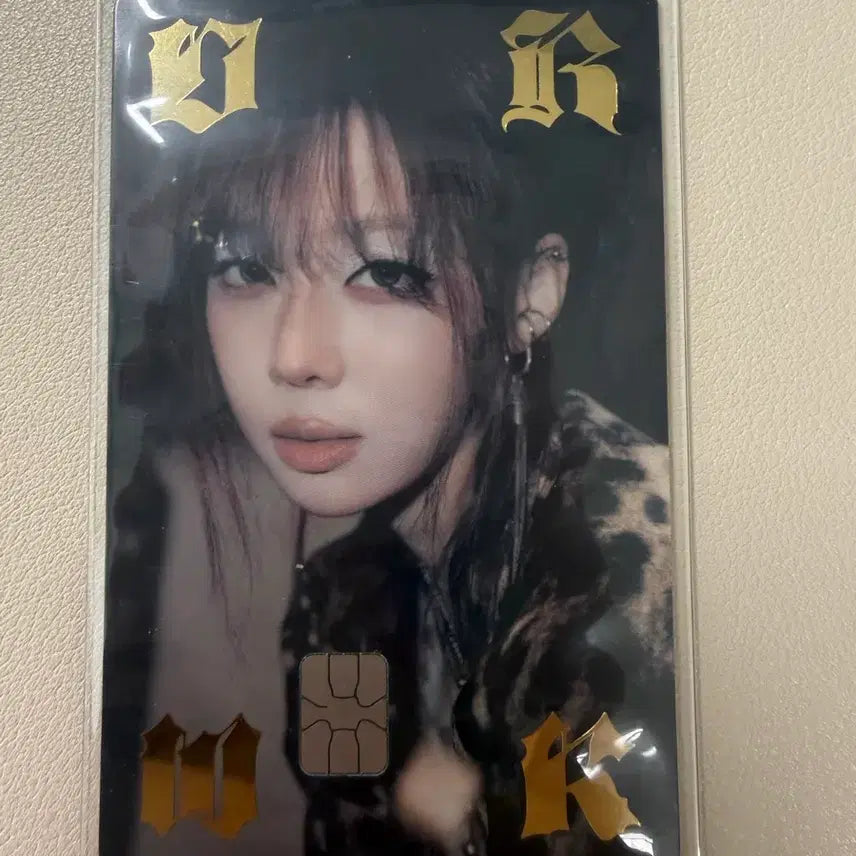 BUNJANG] Aespa Winter Dirty Work Photocard / 에스파 윈터 교통카드